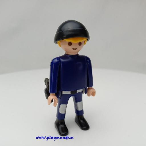PLAYMOBIL MUÑECO CLICK con PISTOLA MOD1006 [1]