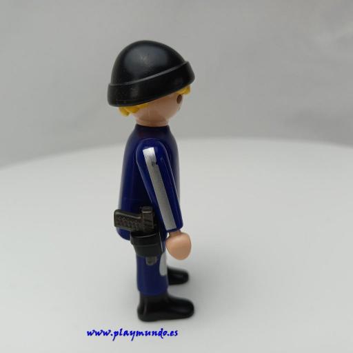 PLAYMOBIL MUÑECO CLICK con PISTOLA MOD1006 [0]