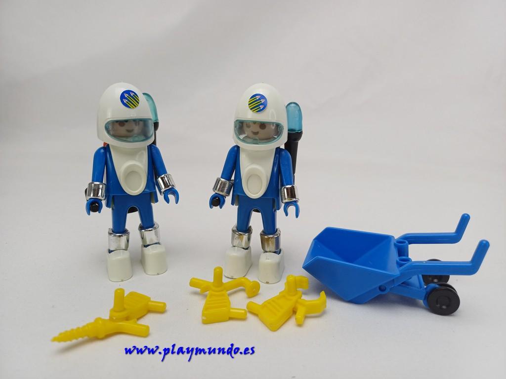 PLAYMOBIL 3589 ASTRONAUTAS PLAYMOSPACE (AÑO 1980 - 1987)
