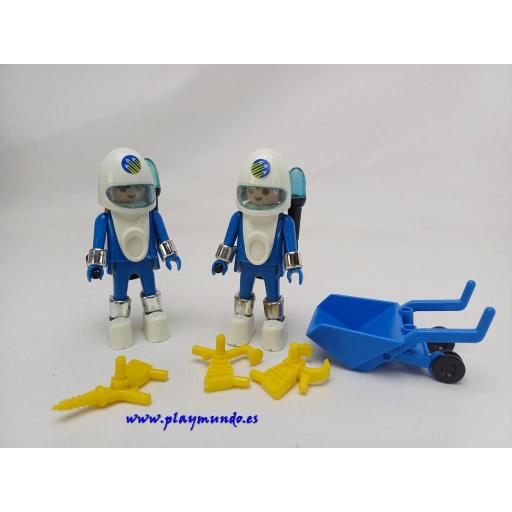 PLAYMOBIL  3589 ASTRONAUTAS PLAYMOSPACE (AÑO 1980 - 1987)