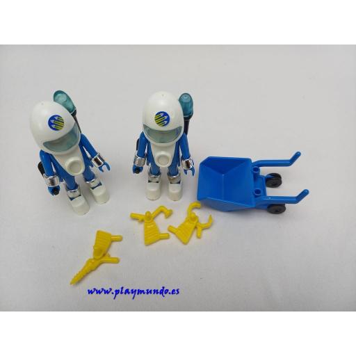 PLAYMOBIL  3589 ASTRONAUTAS PLAYMOSPACE (AÑO 1980 - 1987)  [1]