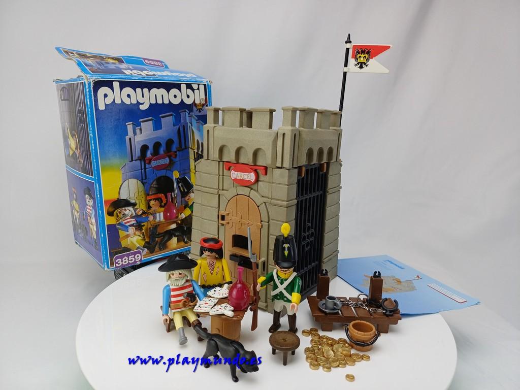 PLAYMOBIL 3859 MAZMORRA CARCEL DE PIRATAS (1997)