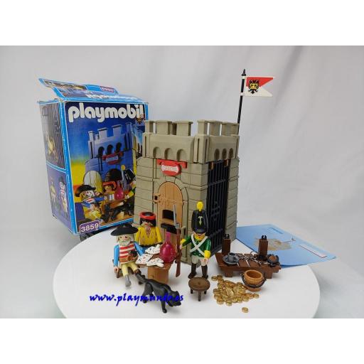 PLAYMOBIL 3859 MAZMORRA CARCEL DE PIRATAS (1997) [0]