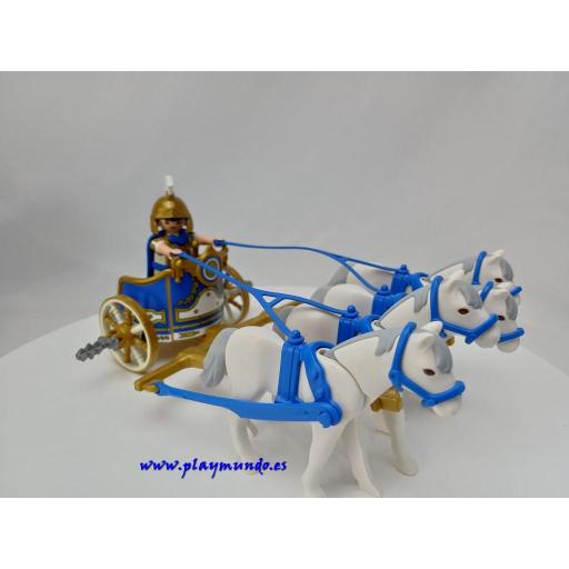 PLAYMOBIL 4274 CUADRIGA ROMANA (AÑO 2006) [0]