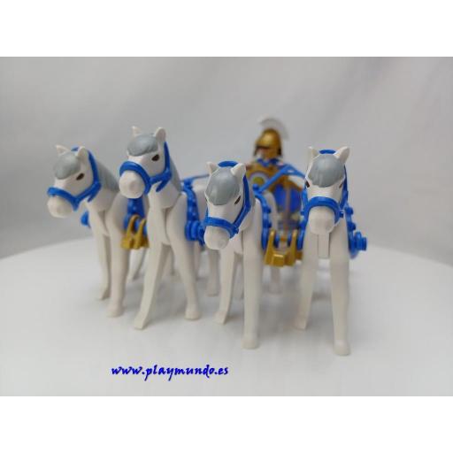 PLAYMOBIL 4274 CUADRIGA ROMANA (AÑO 2006) [3]