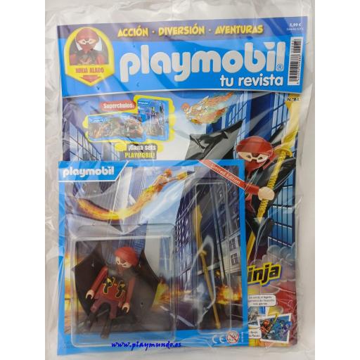 PLAYMOBIL REVISTA BLUE Nº84  NINJA (NOVIEMBRE 2025)  [0]