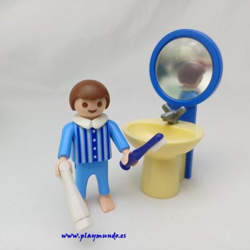 PLAYMOBIL 4661 SPECIAL NIÑO CON CEPILLO DIENTES (AÑO 2007) [0]