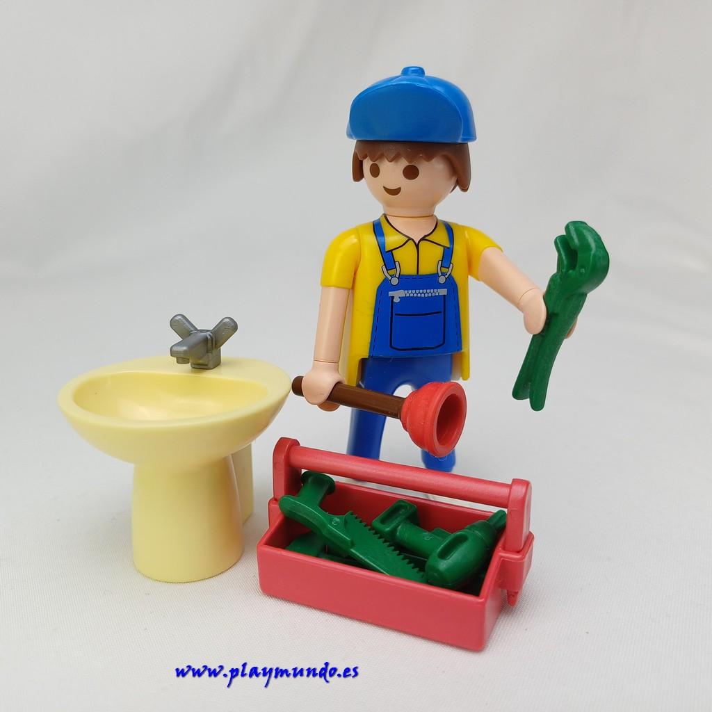 PLAYMOBIL 4655 SPECIAL FONTANERO (AÑO 2006)