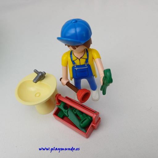 PLAYMOBIL 4655 SPECIAL FONTANERO (AÑO 2006) [1]