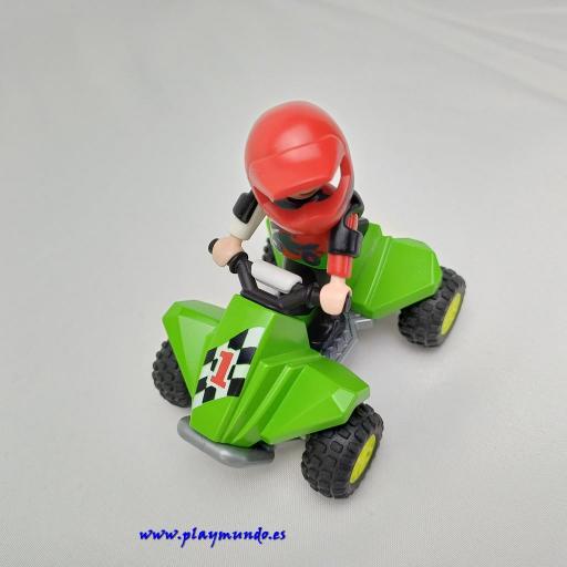 PLAYMOBIL 4919 NIÑO CON QUAD (AÑO 2008) [1]