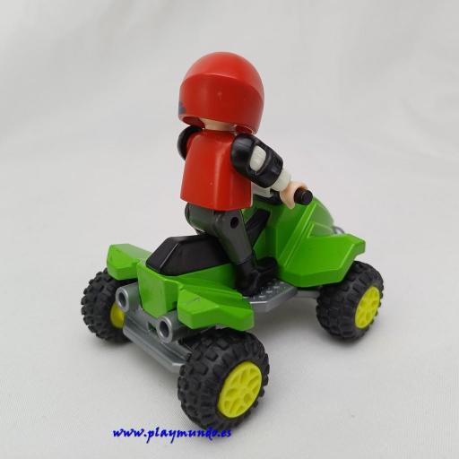 PLAYMOBIL 4919 NIÑO CON QUAD (AÑO 2008) [2]