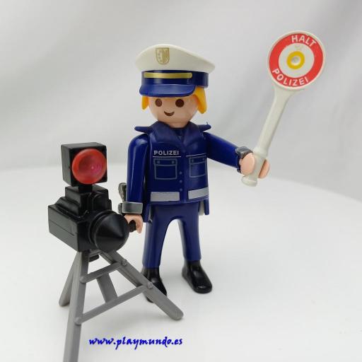 PLAYMOBIL 4669 SPECIAL POLICIA ALEMAN POLIZEI (AÑO 2008) [0]