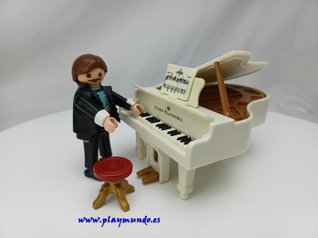 PLAYMOBIL 4309 PIANISTA (AÑO 2008)