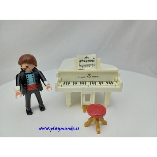 PLAYMOBIL 4309 PIANISTA (AÑO 2008)  [3]