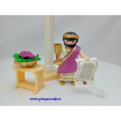 PLAYMOBIL 4277 CESAR  EMPERADOR ROMANO SENADOR (AÑO 2006 - 2008) [1]