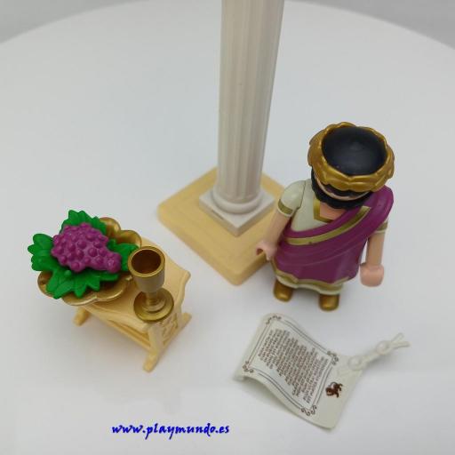 PLAYMOBIL 4277 CESAR  EMPERADOR ROMANO SENADOR (AÑO 2006 - 2008) [4]