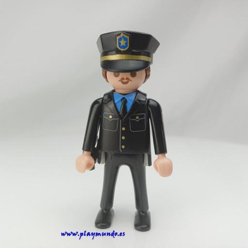 PLAYMOBIL MUÑECO CLICK POLICIA AGENTE MOD488 [0]