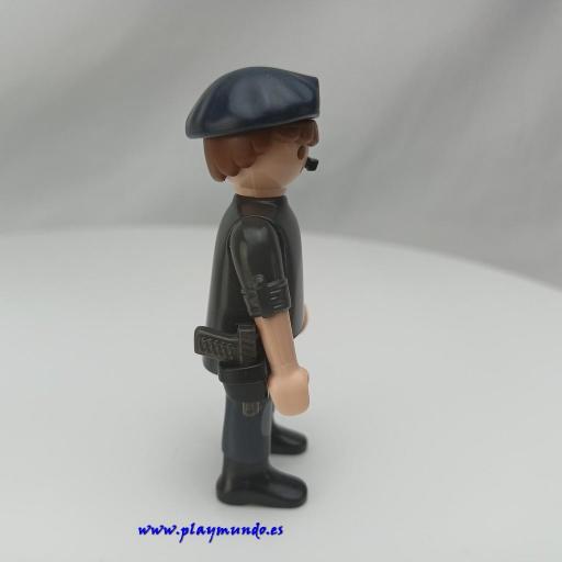 PLAYMOBIL MUÑECO CLICK POLICIA AGENTE ESPECIAL MOD490 [1]