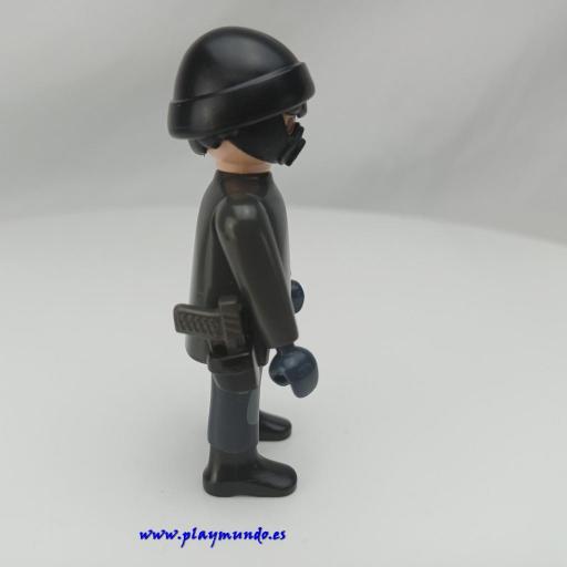 PLAYMOBIL MUÑECO CLICK POLICIA AGENTE ESPECIAL MOD491 [1]