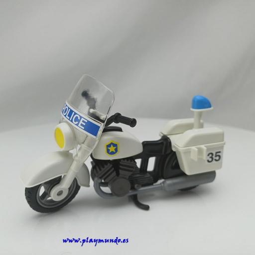 PLAYMOBIL MOTO POLICIA MOD079 [1]