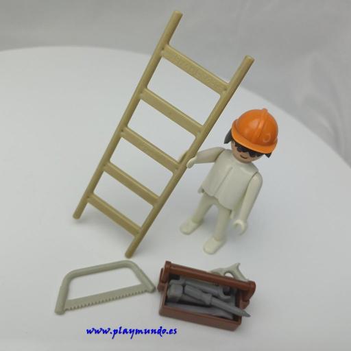 PLAYMOBIL 3311 OPERARIO DE CONSTRUCCION (AÑO 1976) [0]