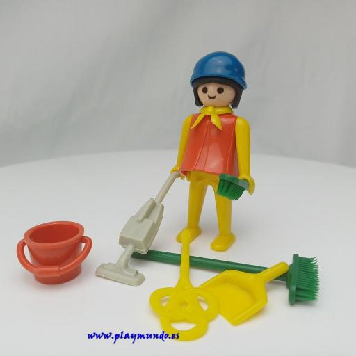 PLAYMOBIL 3315  LIMPIADORA (AÑO 1976) [1]