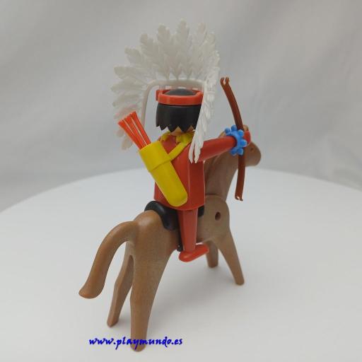 PLAYMOBIL 3351  JEFE INDIO OESTE WESTERN  [0]