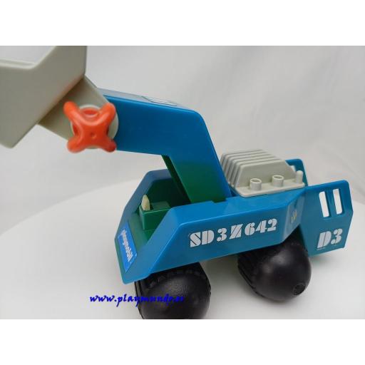 PLAYMOBIL  3557  VEHICULO PLAYMOSPACE EXCAVADORA (AÑO 1982-1986) [2]