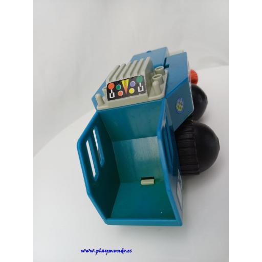 PLAYMOBIL  3557  VEHICULO PLAYMOSPACE EXCAVADORA (AÑO 1982-1986) [3]