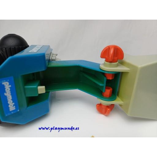 PLAYMOBIL  3557  VEHICULO PLAYMOSPACE EXCAVADORA (AÑO 1982-1986) [6]