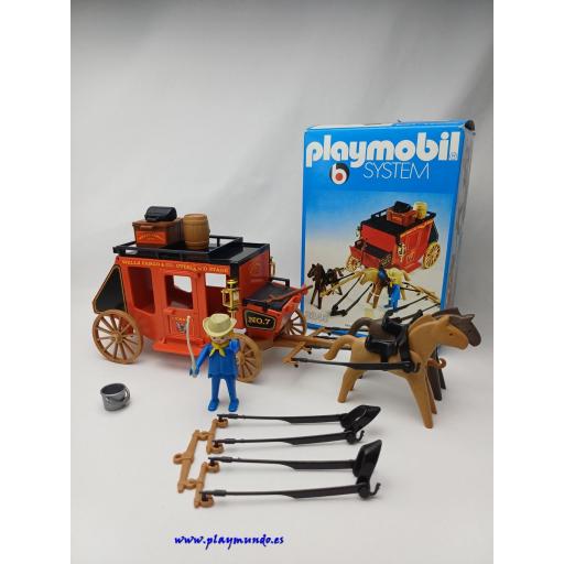 PLAYMOBIL 3245 DILIGENCIA OESTE WESTERN (VERSION 1 - AÑO 1977) [1]