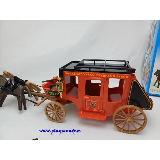 PLAYMOBIL 3245 DILIGENCIA OESTE WESTERN (VERSION 1 - AÑO 1977) [2]