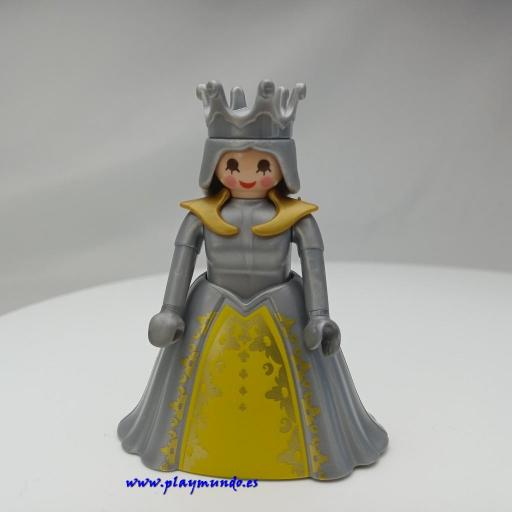 PLAYMOBIL REINA MEDIEVAL MUJER MUÑECO CLICK MOD059 [1]