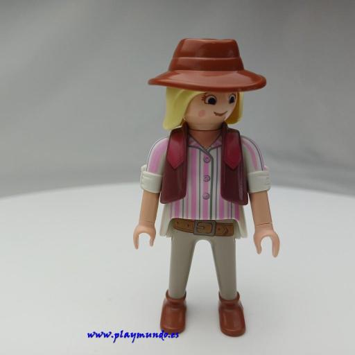 PLAYMOBIL MUJER MUÑECO CLICK mod9300