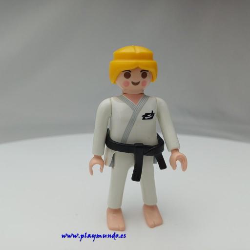 PLAYMOBIL JUDOCA KARATECA MUJER MUÑECO CLICK mod9303 [1]