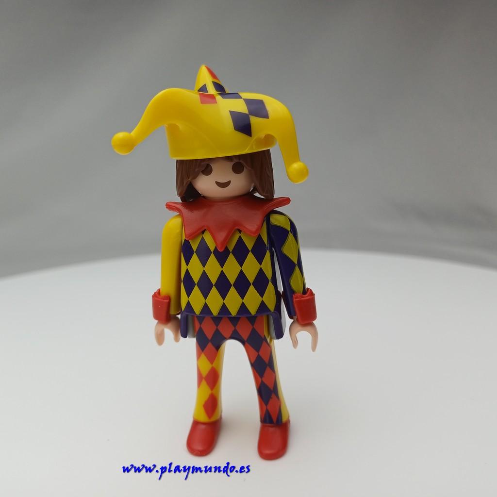 PLAYMOBIL MUÑECO CLICK BUFON ARLEQUIN MEDIEVAL