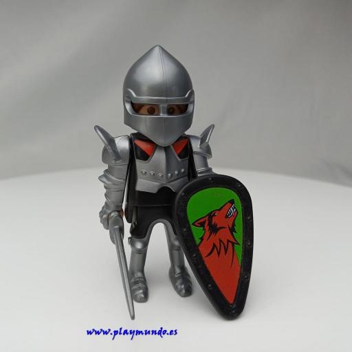 PLAYMOBIL GUERRERO CABALLERO MEDIEVAL MUÑECO CLICK  MOD0974 [0]