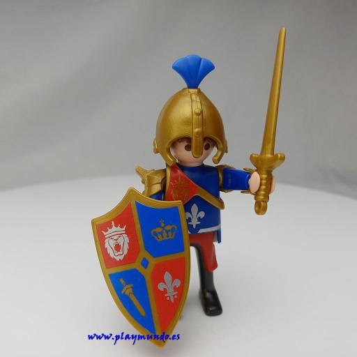 PLAYMOBIL GUERRERO CABALLERO MEDIEVAL MUÑECO CLICK MOD0983