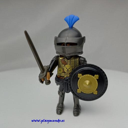 PLAYMOBIL GUERRERO CABALLERO MEDIEVAL MUÑECO CLICK MOD3009