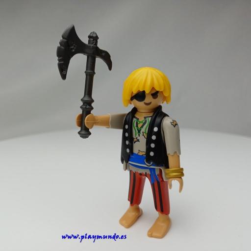PLAYMOBIL MUÑECO CLICK PIRATA FANTASMA MOD0527