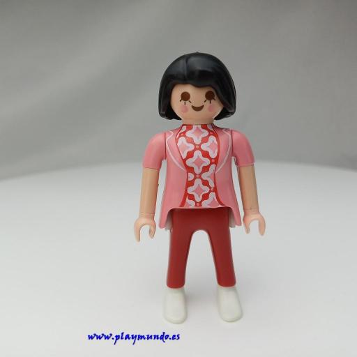 PLAYMOBIL MUJER MUÑECO CLICK  MOD222 [0]