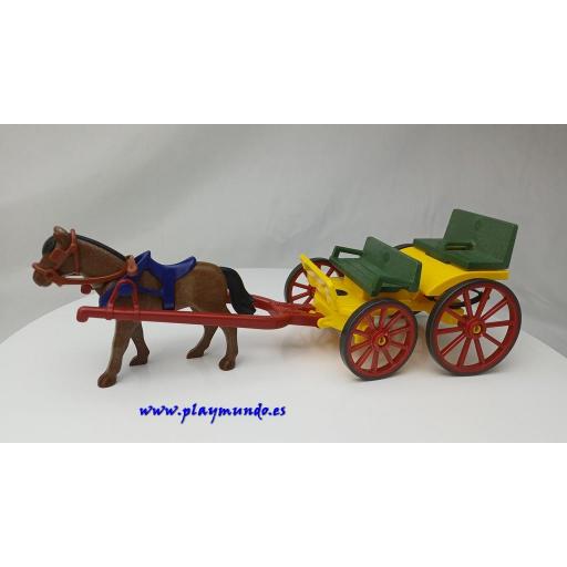 PLAYMOBIL CARRETA DEL OESTE WESTERN CALESA [0]