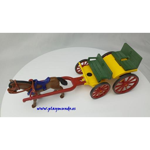 PLAYMOBIL CARRETA DEL OESTE WESTERN CALESA [1]