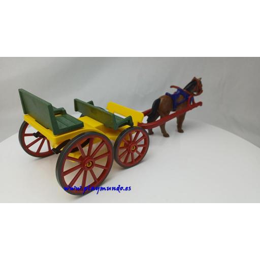 PLAYMOBIL CARRETA DEL OESTE WESTERN CALESA [2]