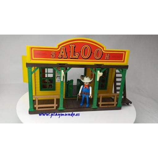 PLAYMOBIL 3461 SALOON OESTE WESTERN (AÑO 1983 - 1993 )