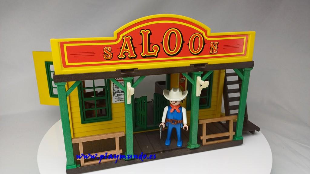 PLAYMOBIL 3461 SALOON OESTE WESTERN (AÑO 1983 - 1993 )