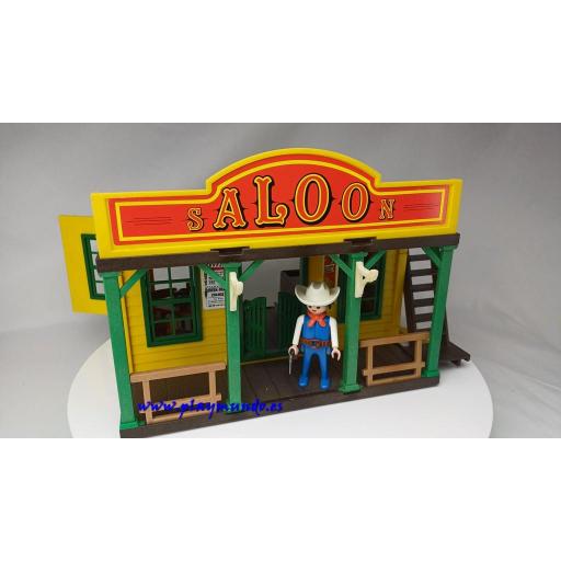 PLAYMOBIL 3461 SALOON OESTE WESTERN  (AÑO 1983 - 1993 ) [0]