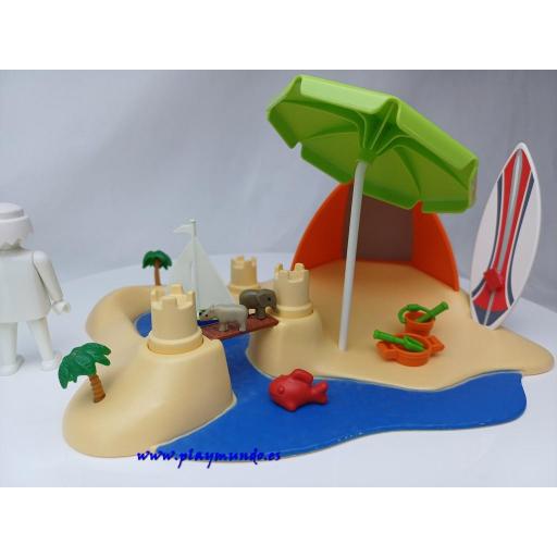PLAYMOBIL DIORAMA PLAYA [1]