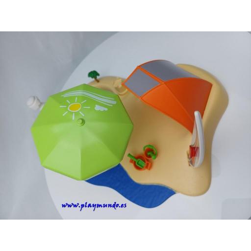 PLAYMOBIL DIORAMA PLAYA [2]