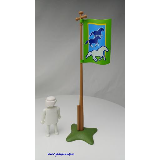 PLAYMOBIL BANDERA CABALLOS [0]